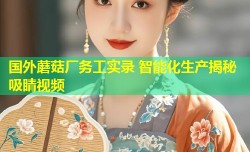 国外蘑菇厂务工实录 智能化生产揭秘吸睛视频