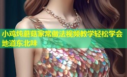 小鸡炖蘑菇家常做法视频教学轻松学会地道东北味