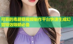 可恶的毒蘑菇视频制作平台快速生成幻觉特效吸睛必备