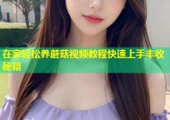 在家轻松养蘑菇视频教程快速上手丰收秘籍