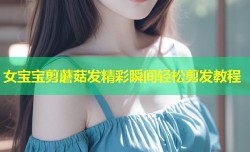 女宝宝剪蘑菇发精彩瞬间轻松剪发教程