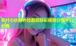 农村小伙野外捡蘑菇精彩视频分享平台必看