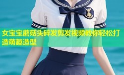 女宝宝蘑菇头碎发剪发视频教你轻松打造萌趣造型