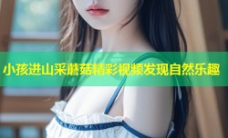 小孩进山采蘑菇精彩视频发现自然乐趣