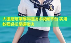 大棚蘑菇草莓种植技术视频平台 实用教程轻松掌握秘诀