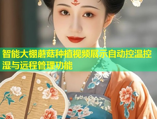 智能大棚蘑菇种植视频展示自动控温控湿与远程管理功能  第1张