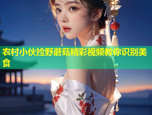 农村小伙捡野蘑菇精彩视频教你识别美食  第2张