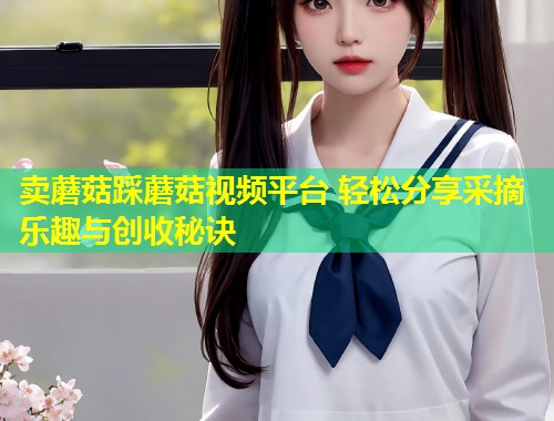 卖蘑菇踩蘑菇视频平台 轻松分享采摘乐趣与创收秘诀  第2张