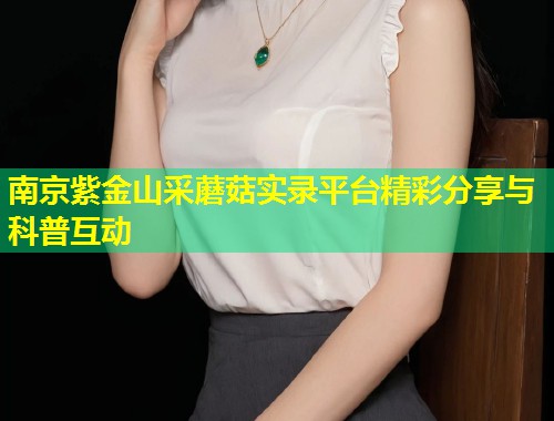南京紫金山采蘑菇实录平台精彩分享与科普互动  第1张