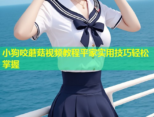 小狗咬蘑菇视频教程平家实用技巧轻松掌握  第1张