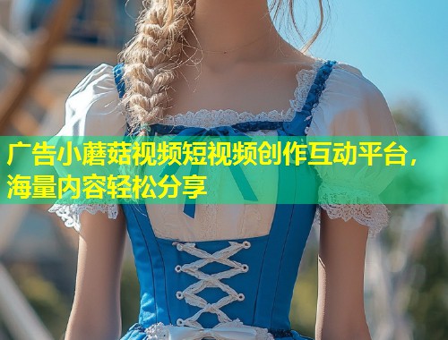 广告小蘑菇视频短视频创作互动平台，海量内容轻松分享  第1张